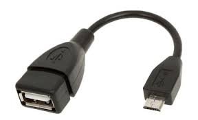 ADAPTADOR MH C/CABLE MICRO USB A USB (H)  OTG CABLE - NOGA NET